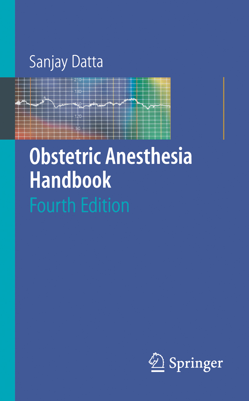 Obstetric Anesthesia Handbook