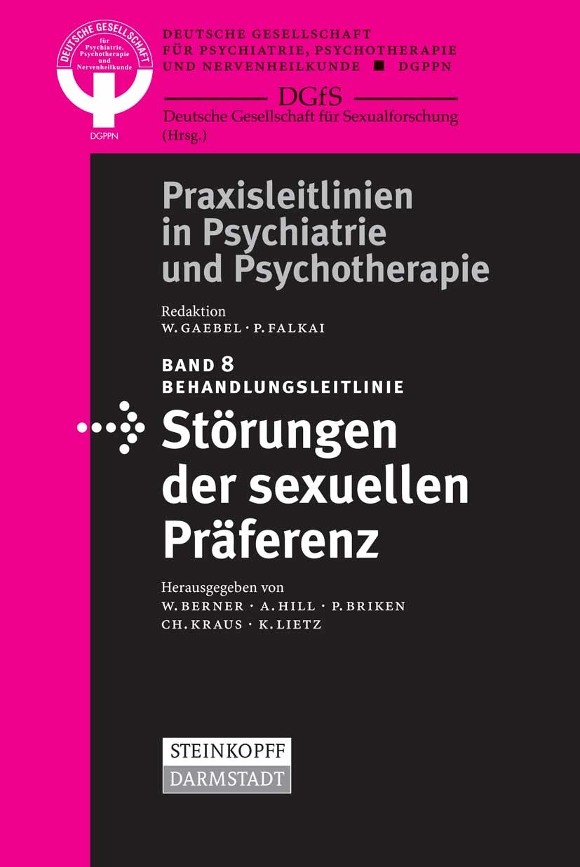 Cover Behandlungsleitlinie Störungen der sexuellen Präferenz
