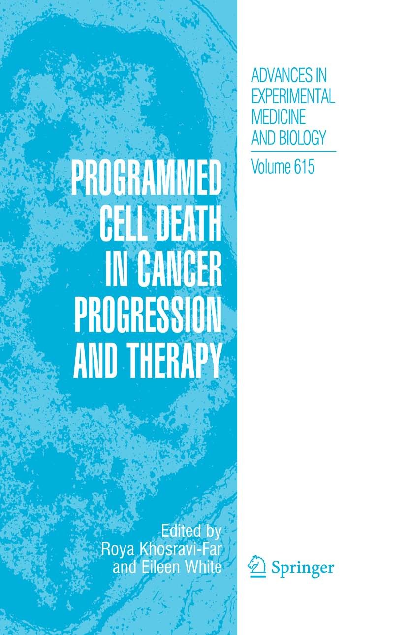 Cover Programmed Cell Death in Cancer Progression and Therapy