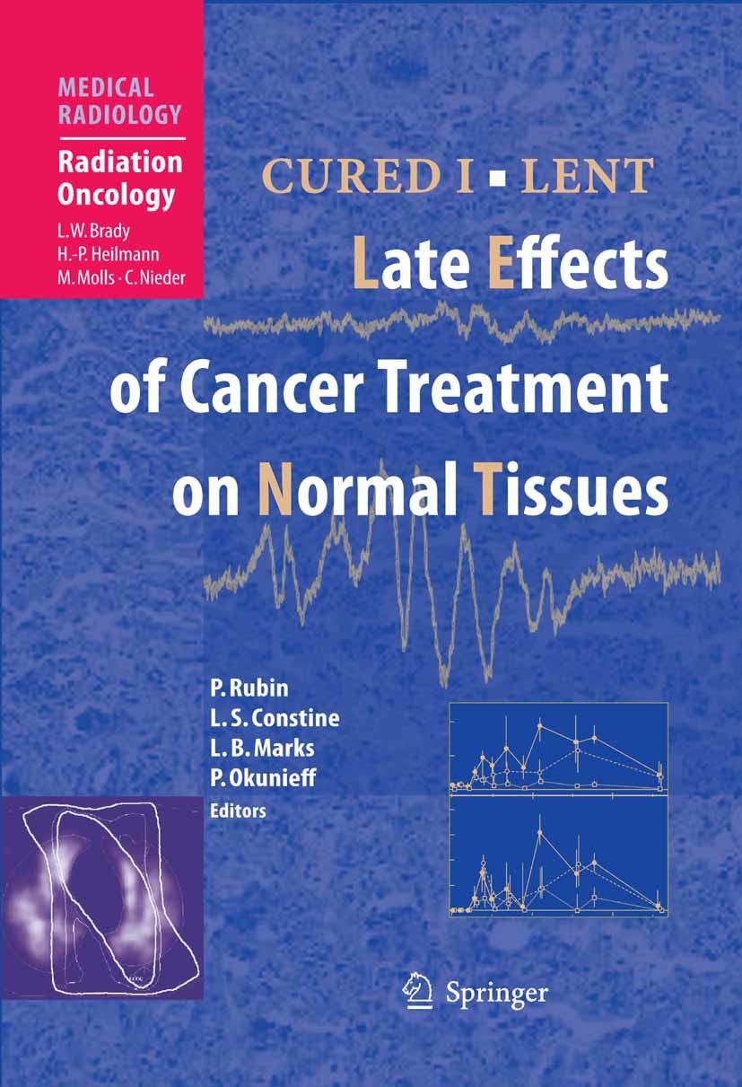 Cover CURED I - LENT Late Effects of Cancer Treatment on Normal Tissues