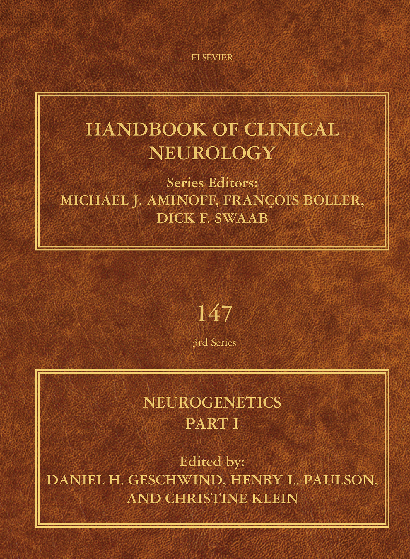 Cover Neurogenetics, Part I