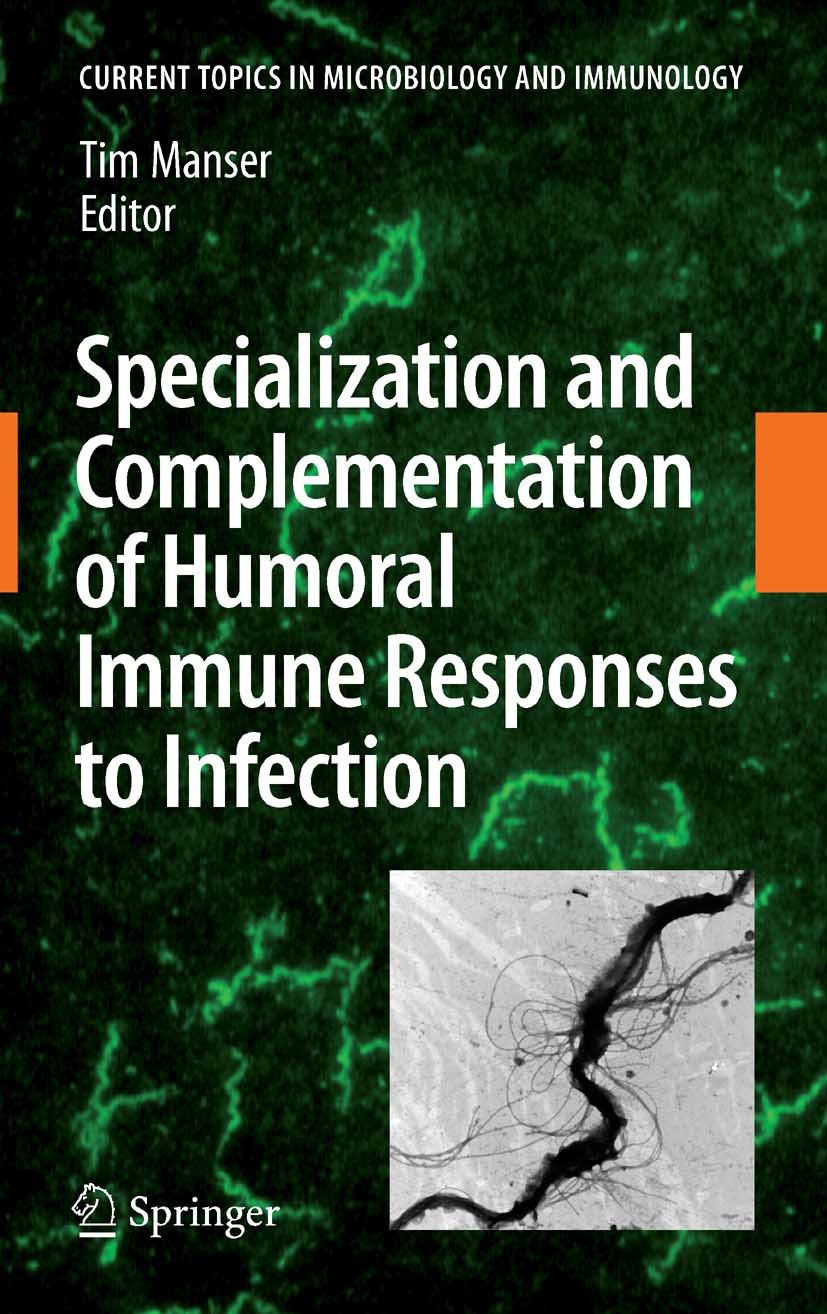Cover Specialization and Complementation of Humoral Immune Responses to Infection