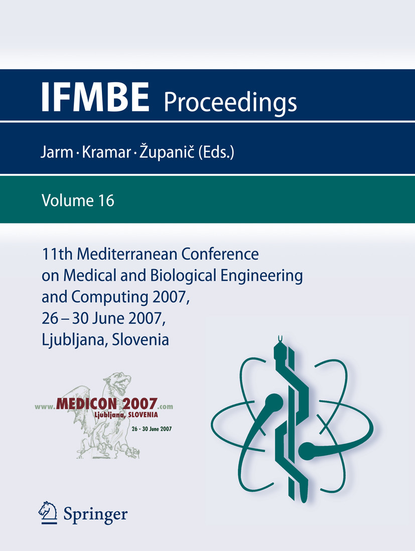 Cover 11th Mediterranean Conference on Medical and Biological Engineering and Computing 2007