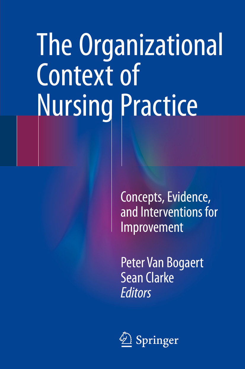 Cover The Organizational Context of Nursing Practice