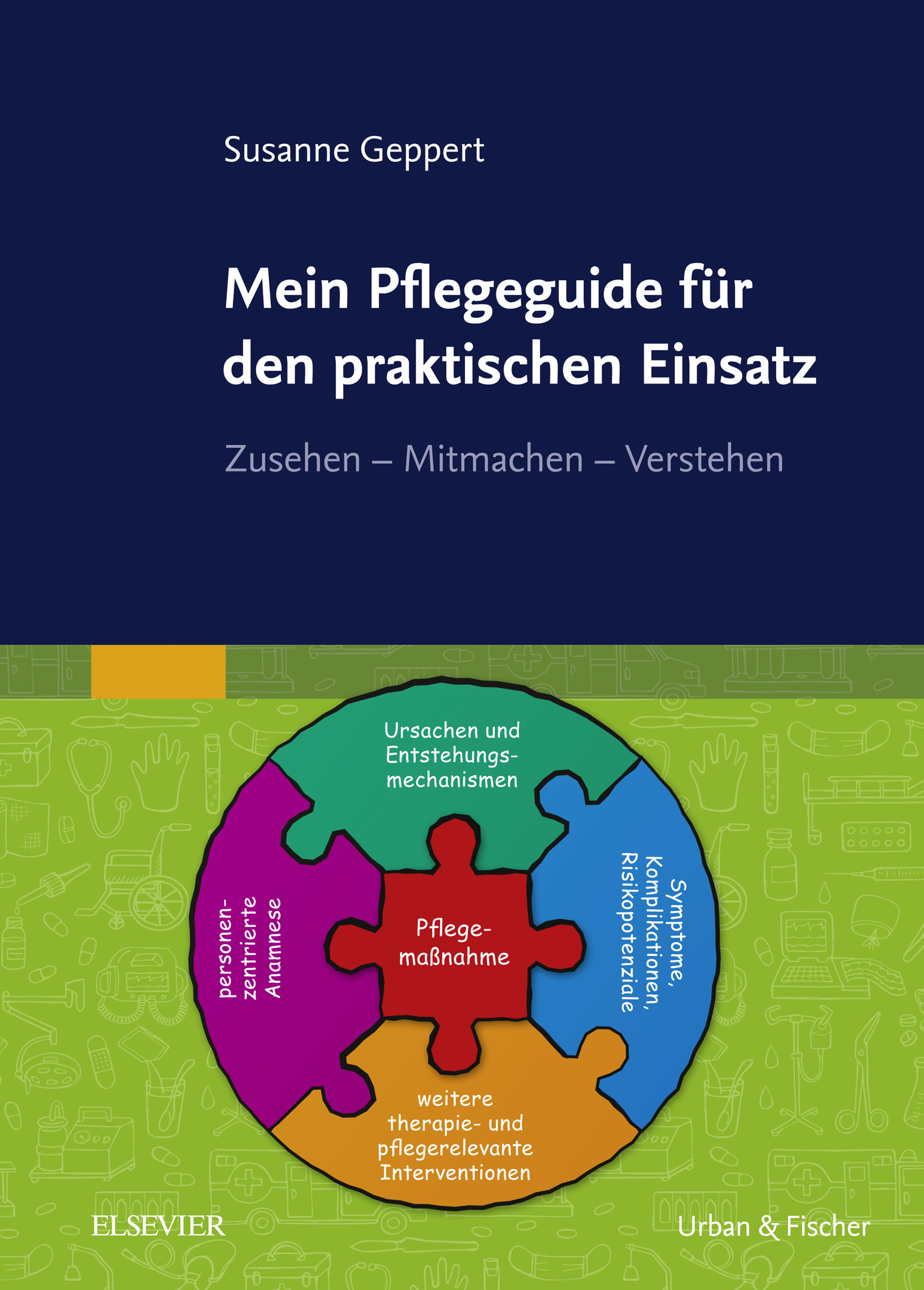 Cover Mein Pflegeguide für den praktischen Einsatz