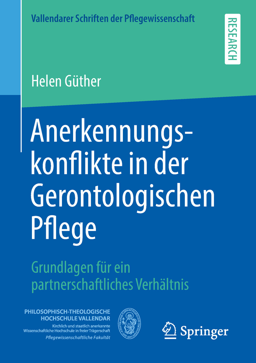Cover Anerkennungskonflikte in der Gerontologischen Pflege