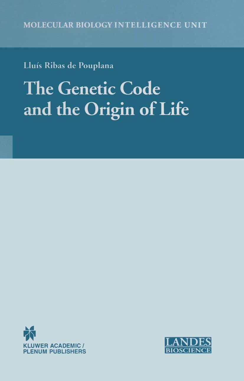 Cover The Genetic Code and the Origin of Life
