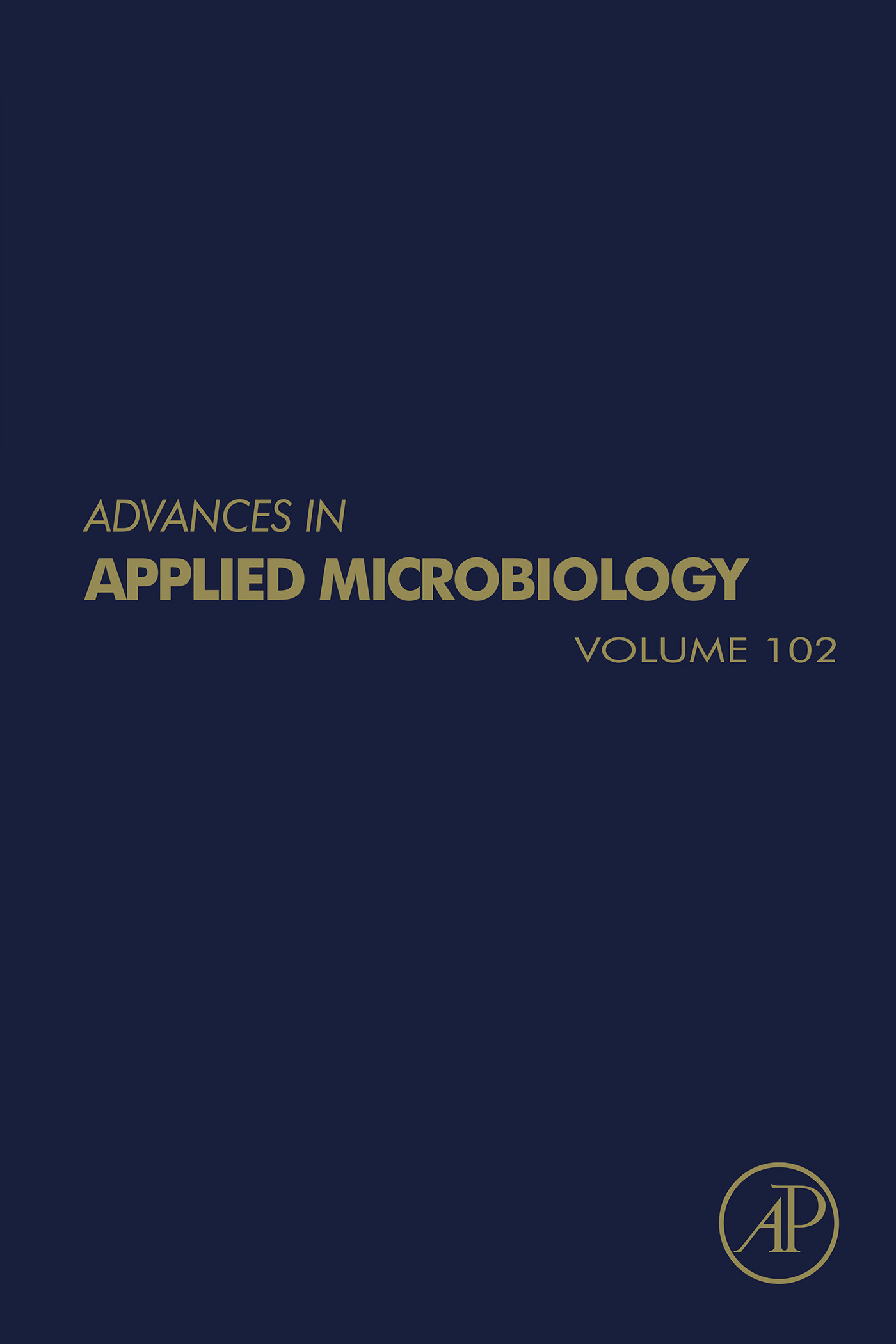 Cover Advances in Applied Microbiology