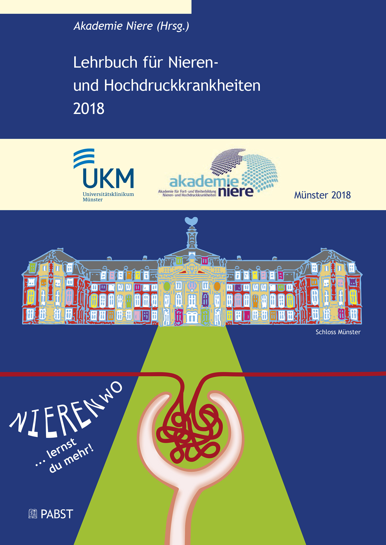 Cover Lehrbuch für Nieren- und Hochdruckkrankheiten 2018