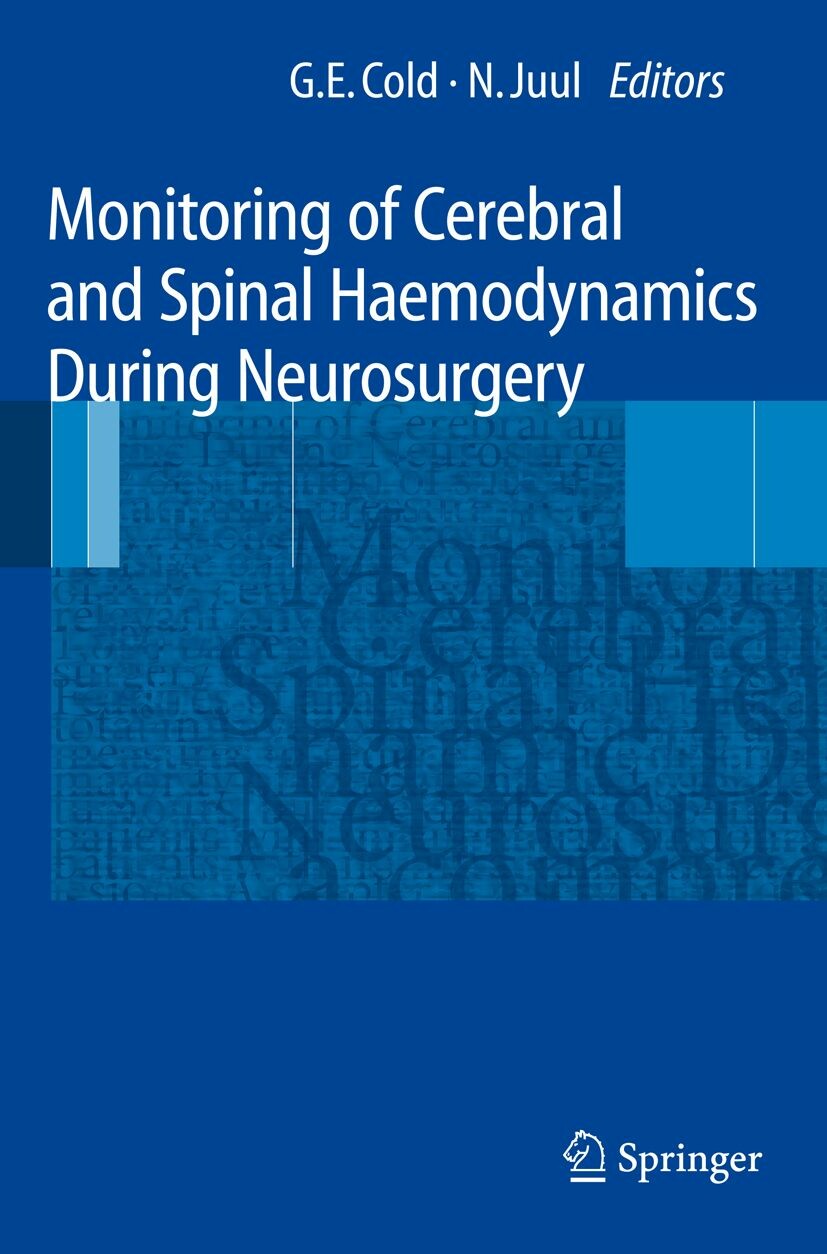 Cover Monitoring of Cerebral and Spinal Haemodynamics during Neurosurgery