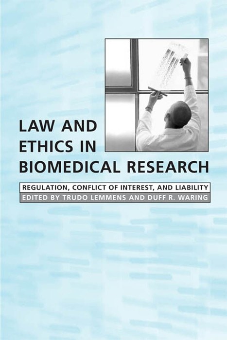 Cover Law and Ethics in Biomedical Research