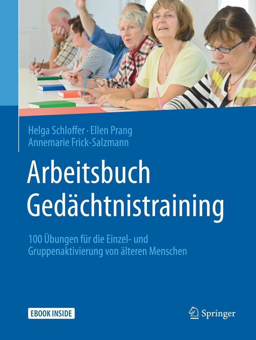 Cover Arbeitsbuch Gedächtnistraining