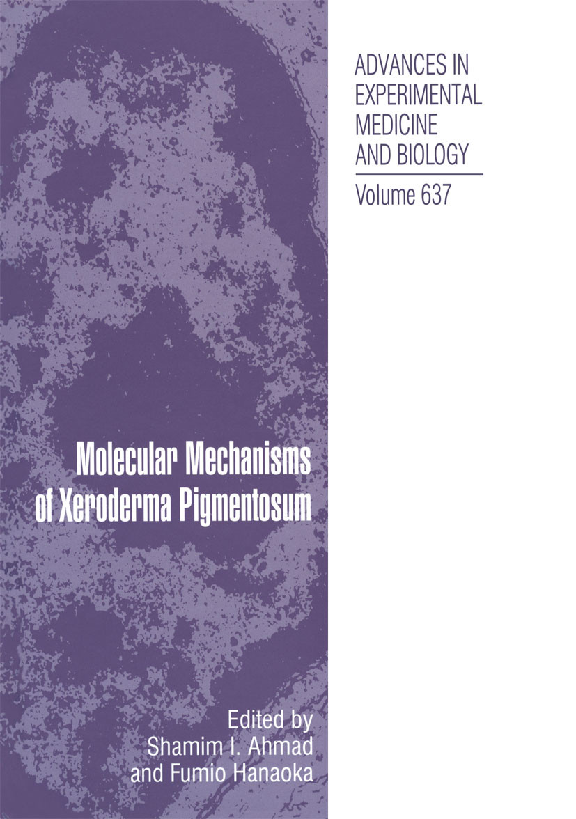 Cover Molecular Mechanisms of Xeroderma Pigmentosum