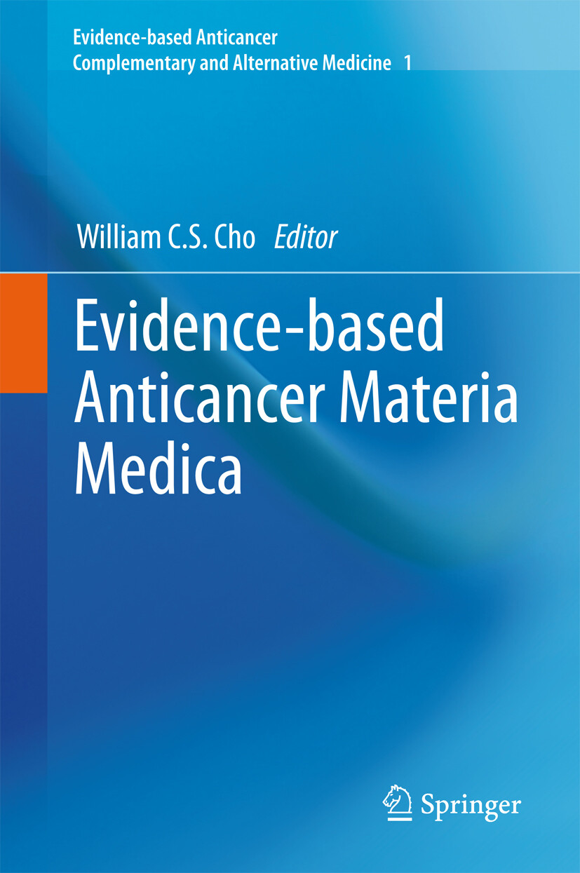Cover Evidence-based Anticancer Materia Medica