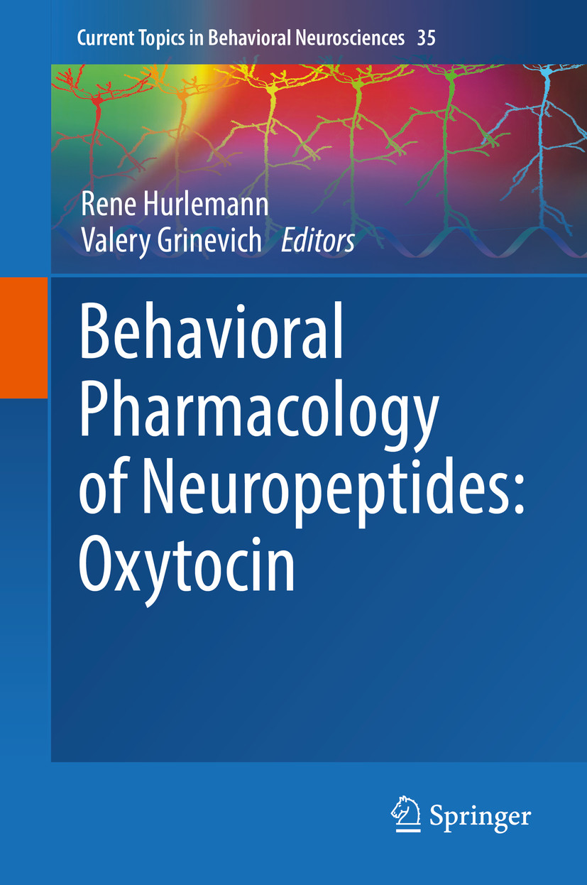Cover Behavioral Pharmacology of Neuropeptides: Oxytocin