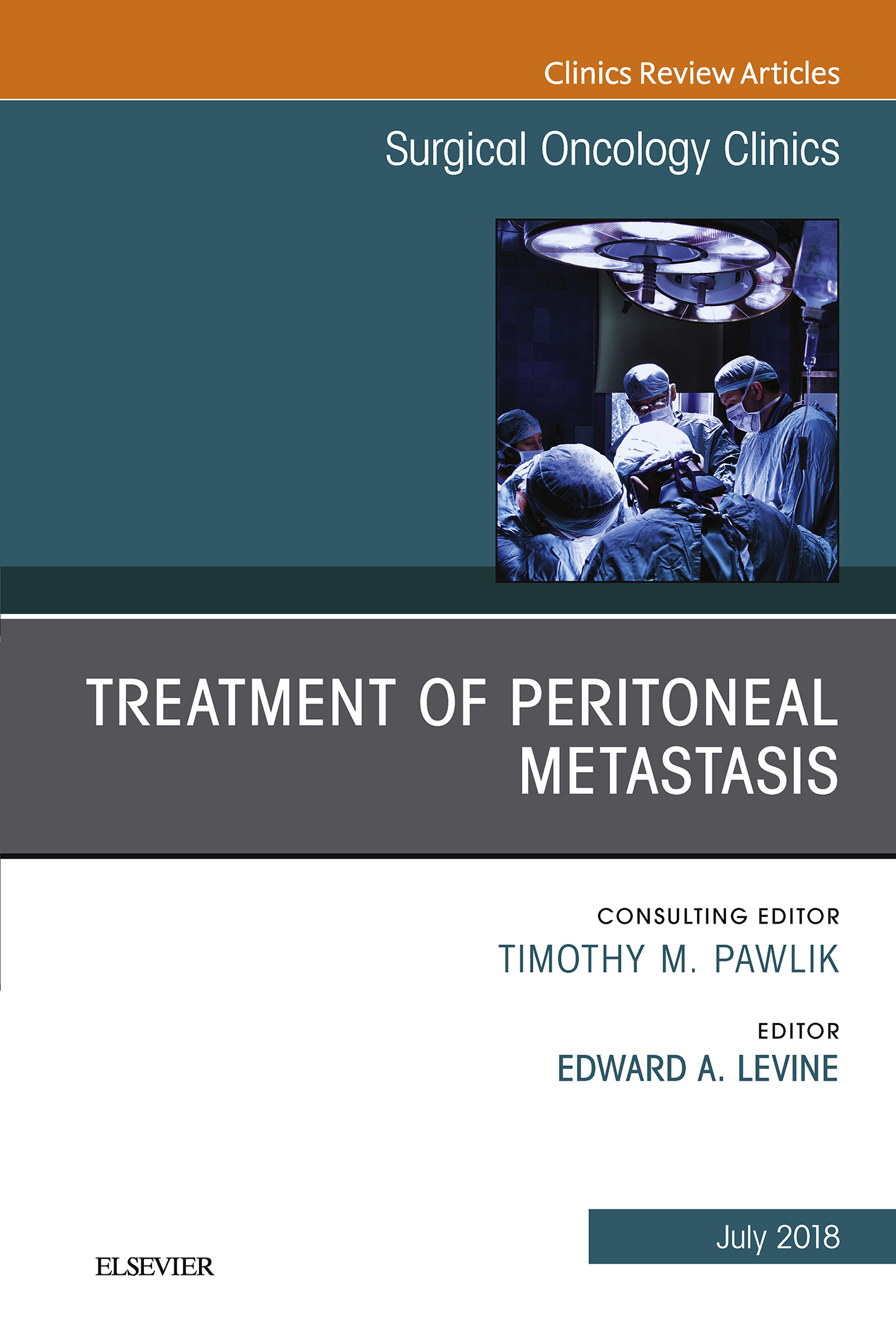 Cover Treatment of Peritoneal Metastasis, An Issue of Surgical Oncology Clinics of North America, E-Book
