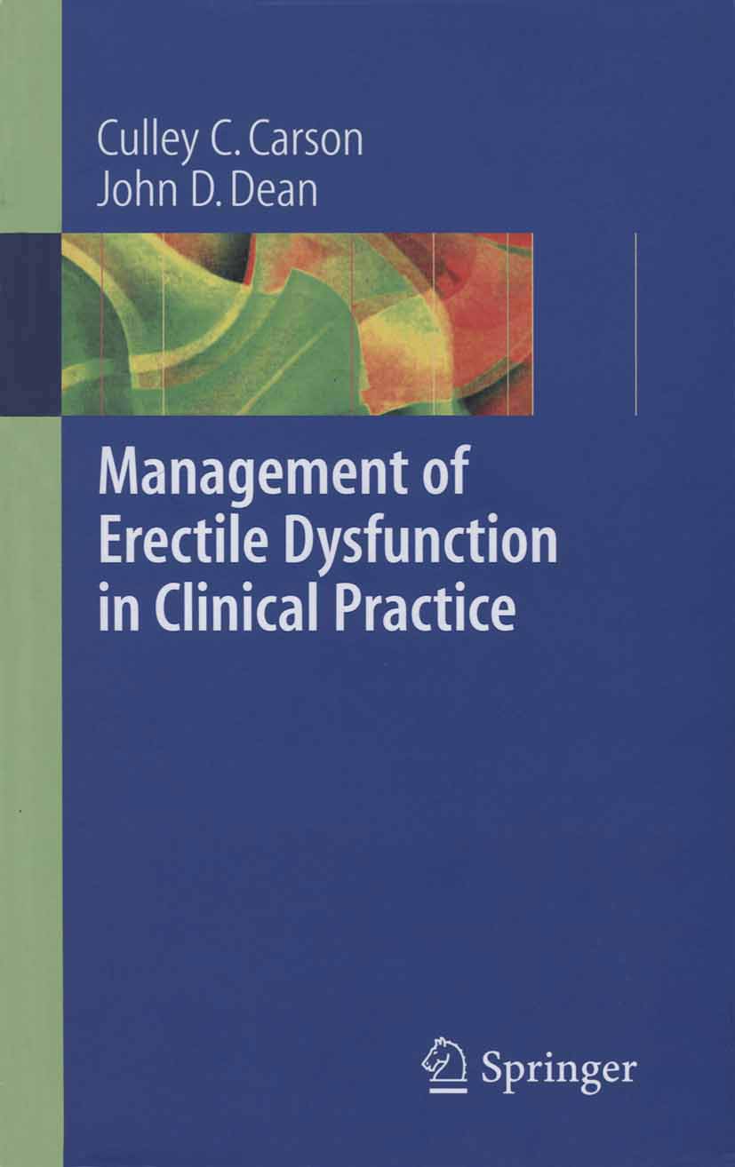 Cover Management of Erectile Dysfunction in Clinical Practice