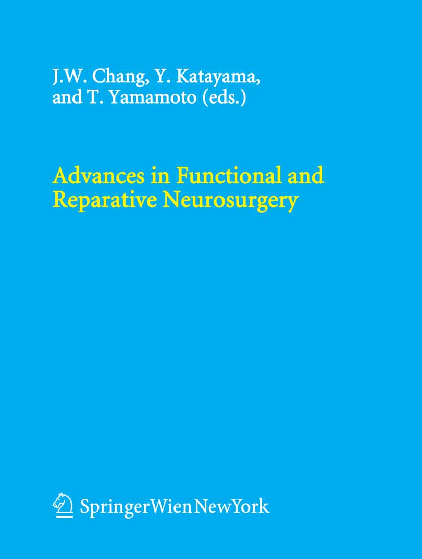Cover Advances in Functional and Reparative Neurosurgery