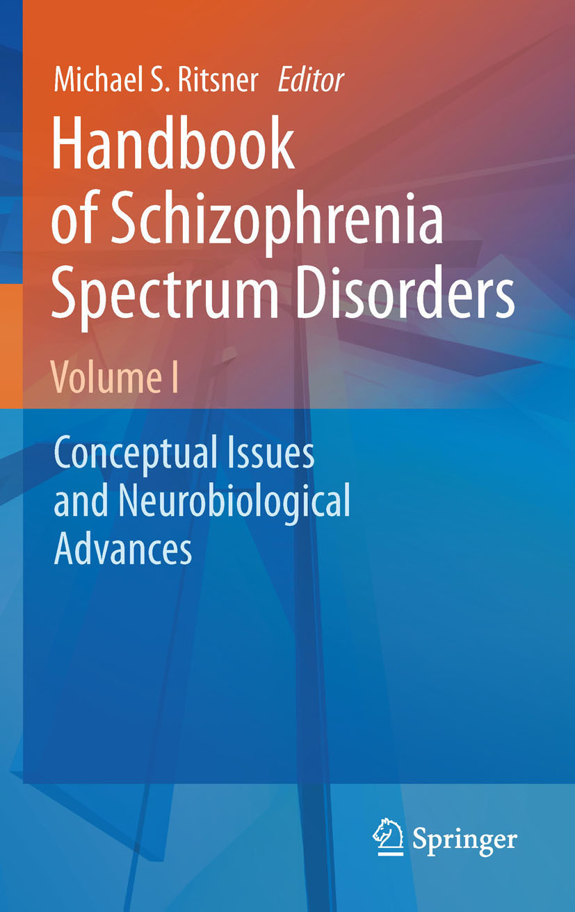 Cover Handbook of Schizophrenia Spectrum Disorders, Volume I