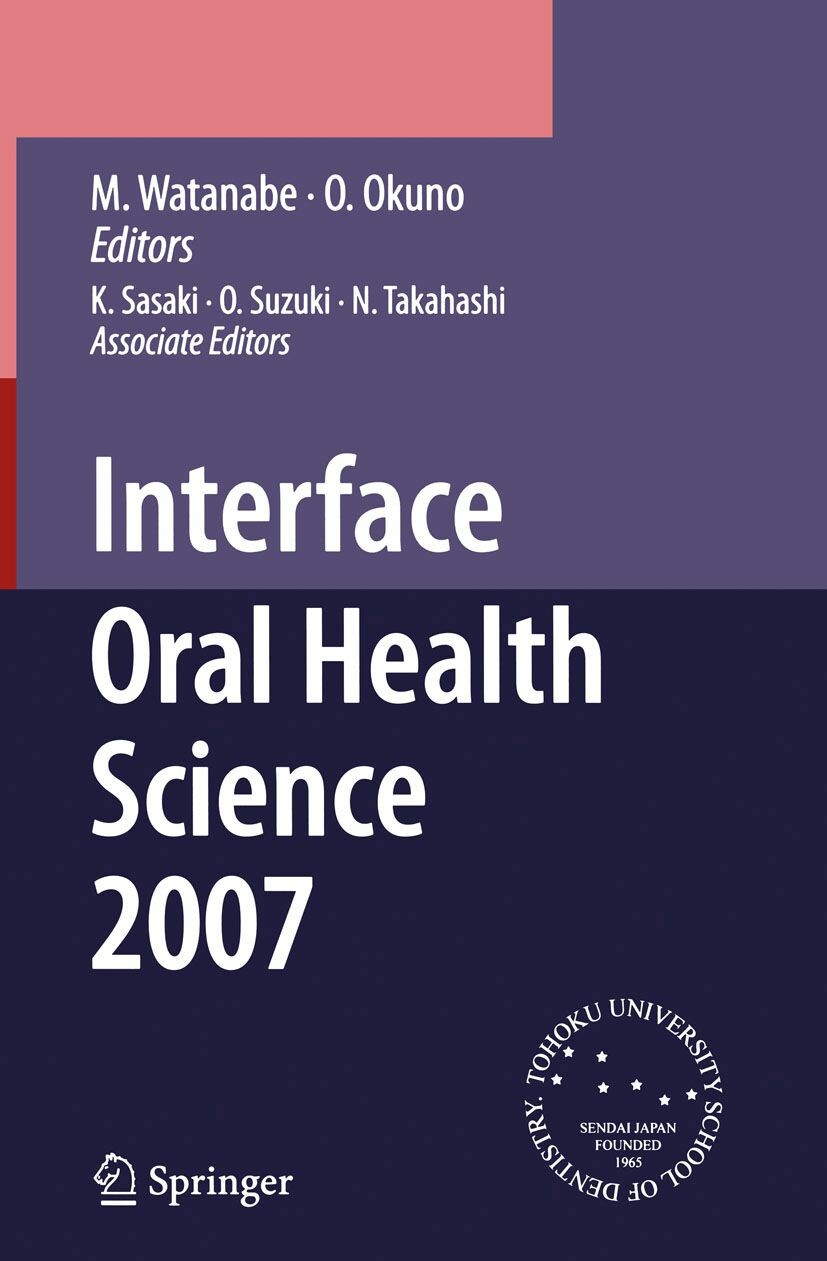 Cover Interface Oral Health Science 2007