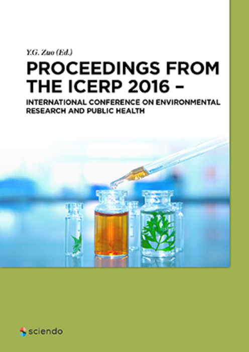 Cover Proceedings from the ICERP 2016