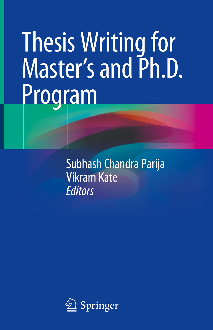 Cover Thesis Writing for Master's and Ph.D. Program