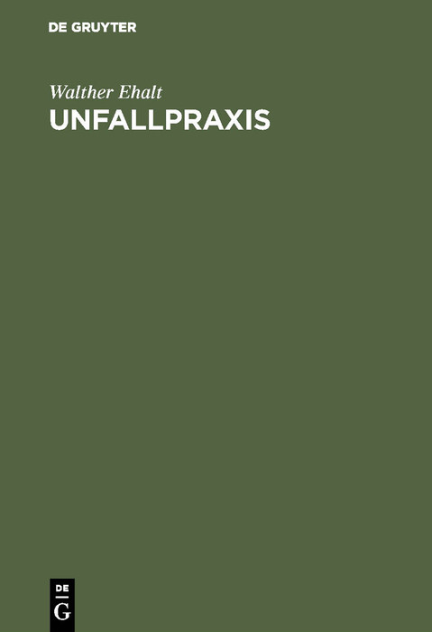 Cover Unfallpraxis