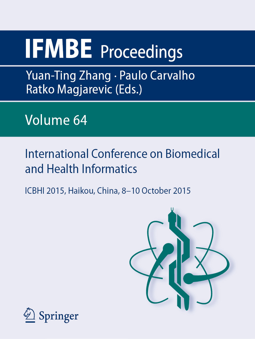 Cover International Conference on Biomedical and Health Informatics