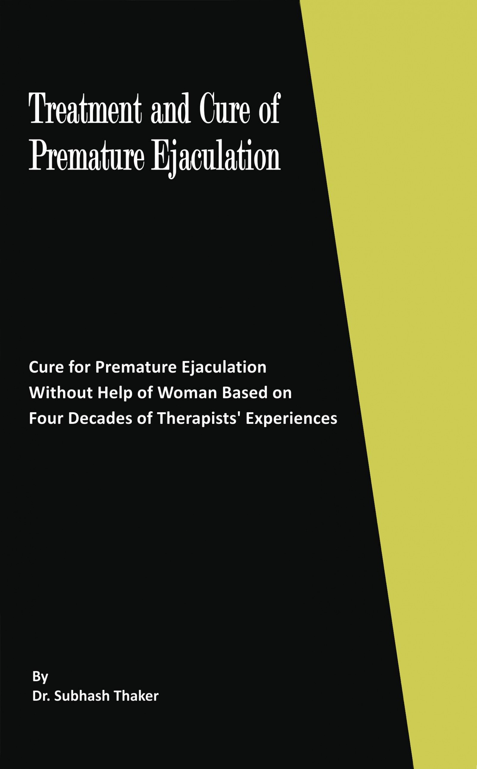 Cover Treatment and Cure of Premature Ejaculation
