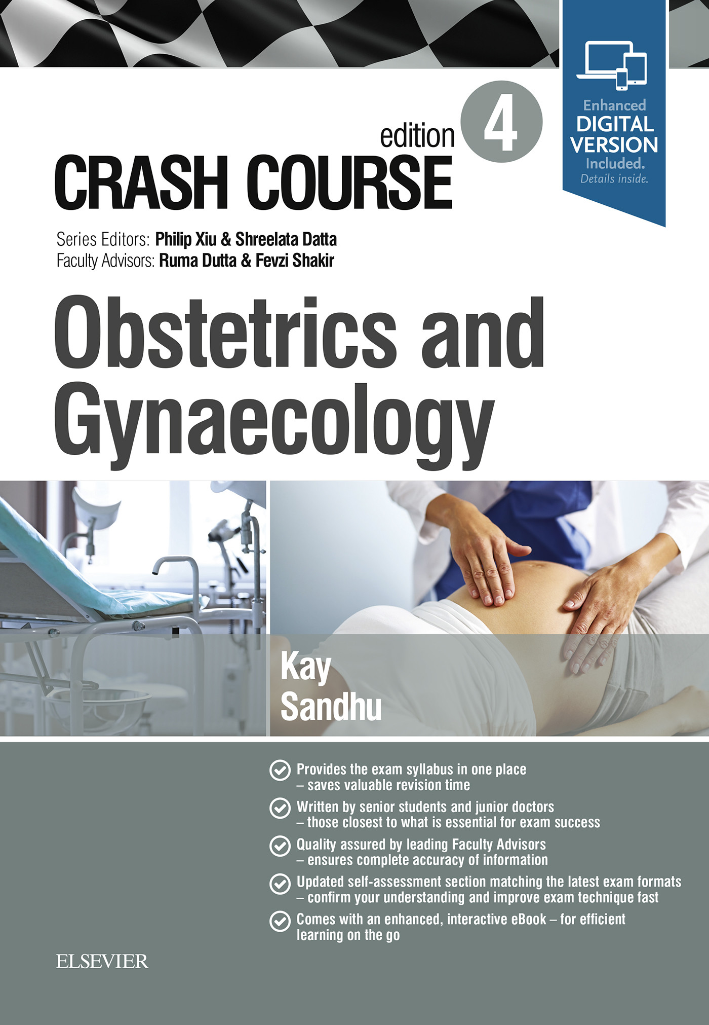 Cover Crash Course Obstetrics and Gynaecology