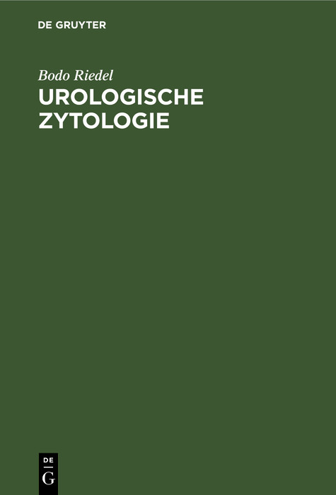 Cover Urologische Zytologie