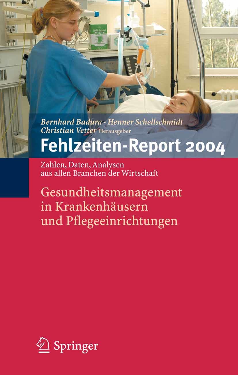 Cover Fehlzeiten-Report 2004