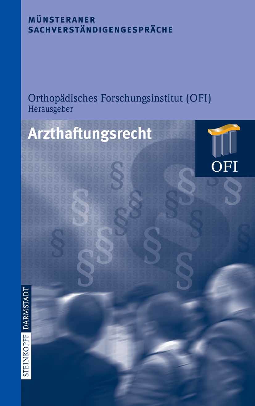 Cover Münsteraner Sachverständigengespräche
