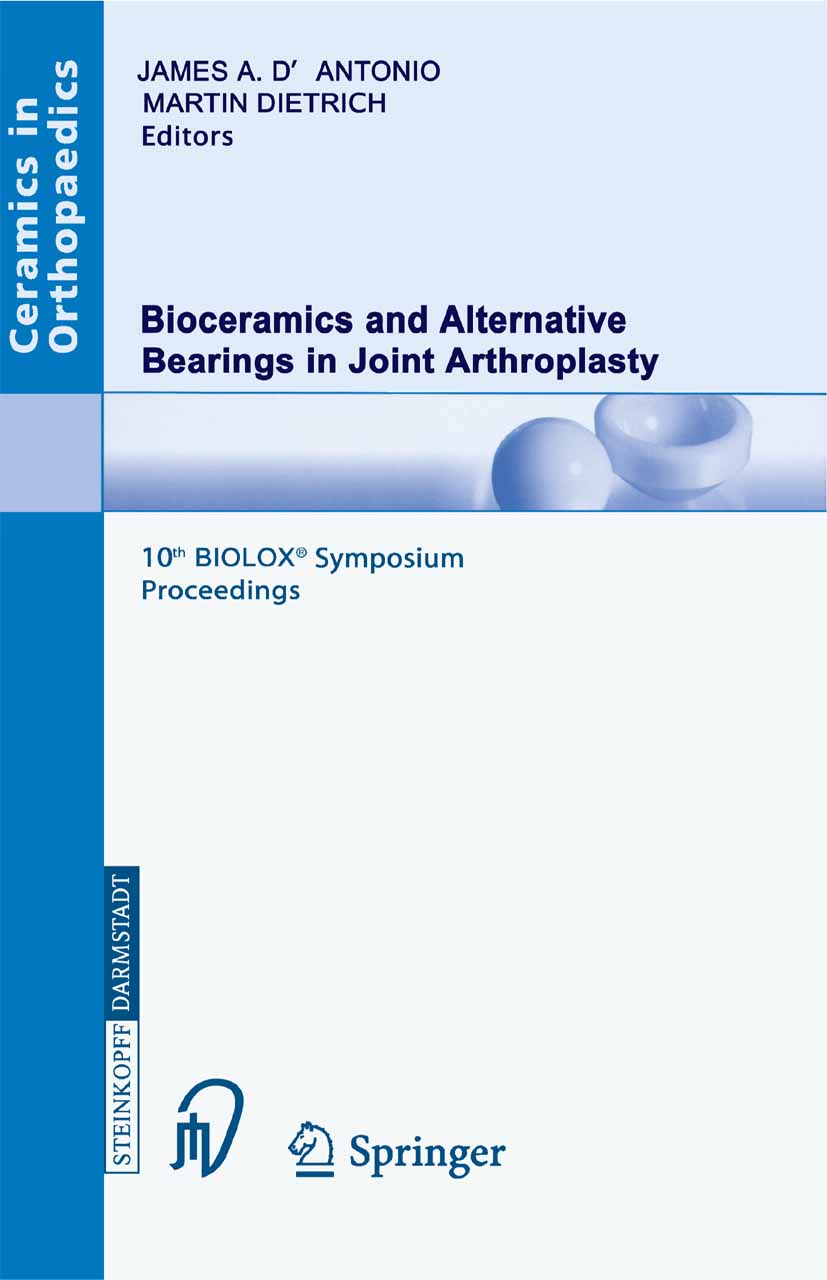 Bioceramics and Alternative Bearings in Joint Arthroplasty
