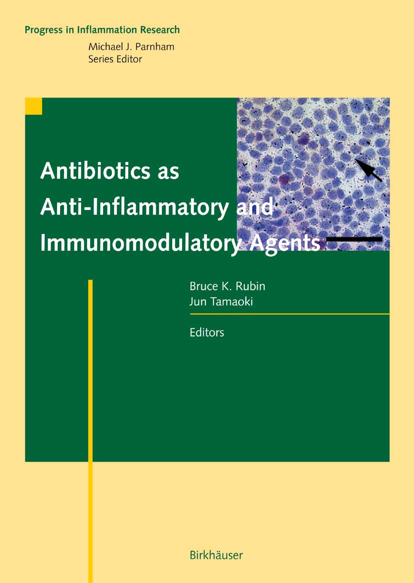 Cover Antibiotics as Anti-Inflammatory and Immunomodulatory Agents