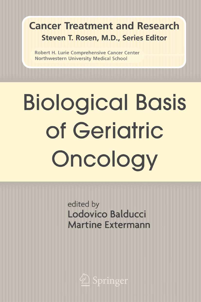 Cover Biological Basis of Geriatric Oncology