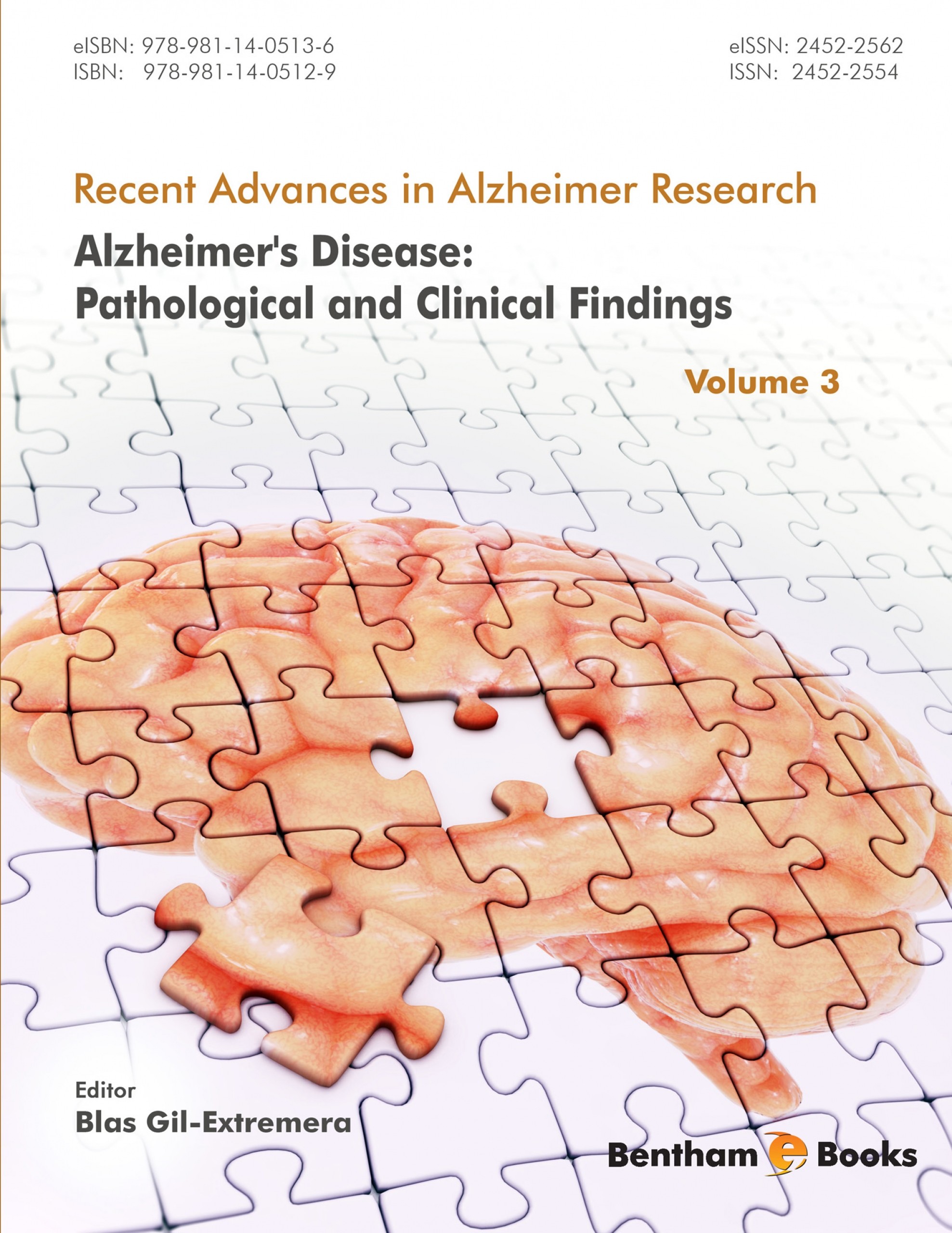 Cover Alzheimer's Disease: Pathological and Clinical Findings