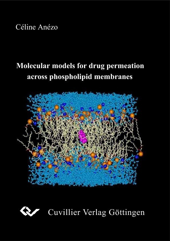 Cover Molecular models for drug permeation across phospholipid membranes