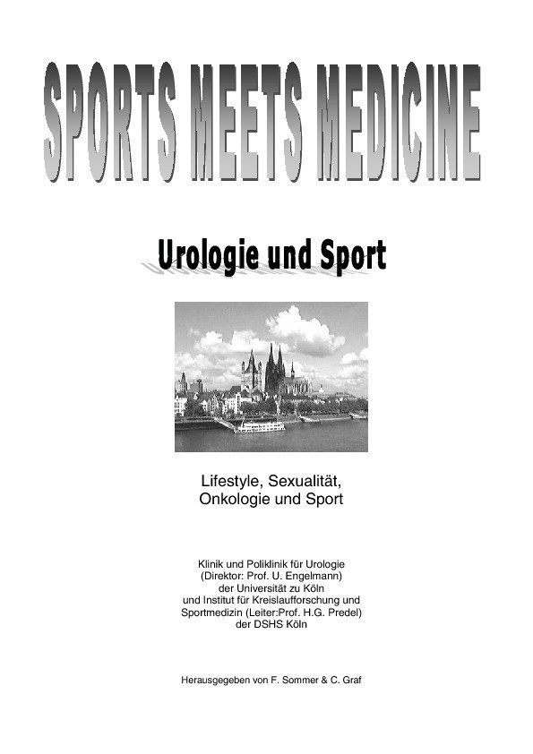 Cover Sports meets Medicine - Urologie und Sport - Lifestyle, Sexualität, Onkologie und Sport