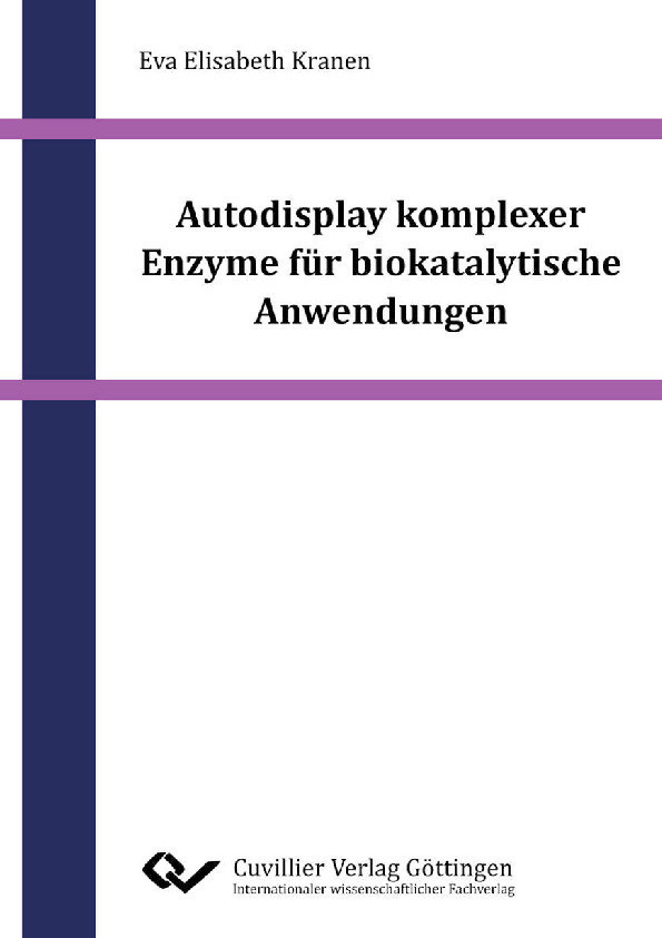 Cover Autodisplay komplexer Enzyme für biokatalytische Anwendungen