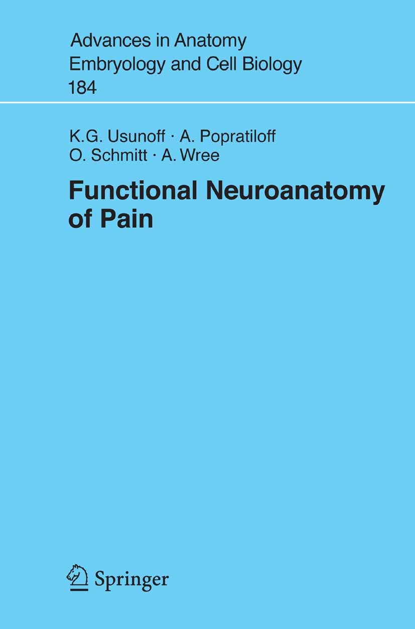 Cover Functional Neuroanatomy of Pain