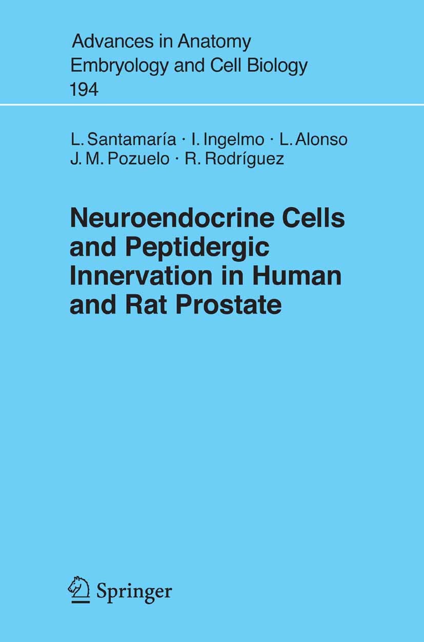 Cover Neuroendocrine Cells and Peptidergic Innervation in Human and Rat Prostrate