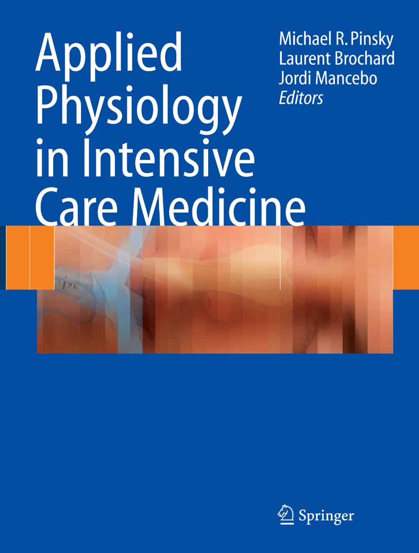 Cover Applied Physiology in Intensive Care Medicine