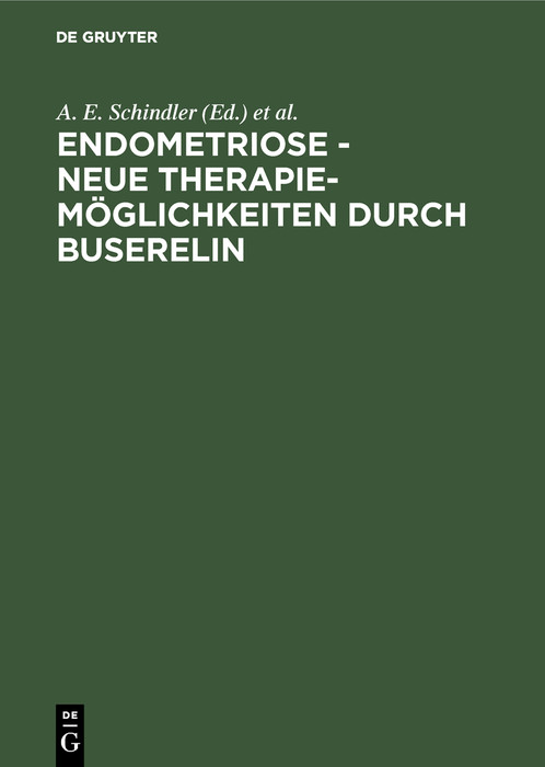 Cover Endometriose - neue Therapiemöglichkeiten durch Buserelin