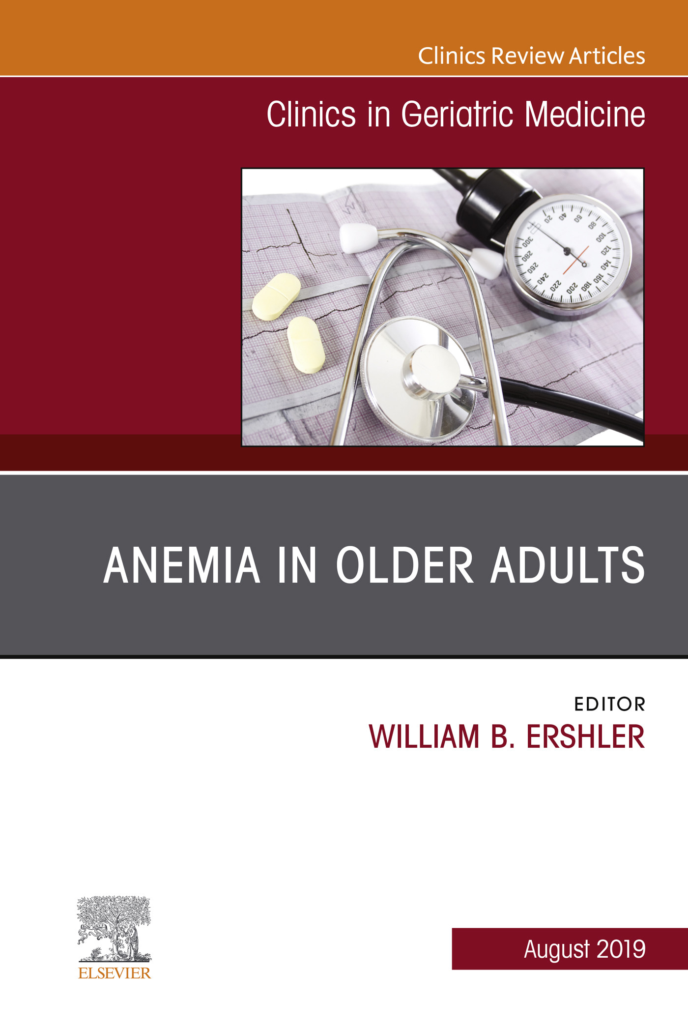 Cover Anemia in Older Adults, An Issue of Clinics in Geriatric Medicine E-Book