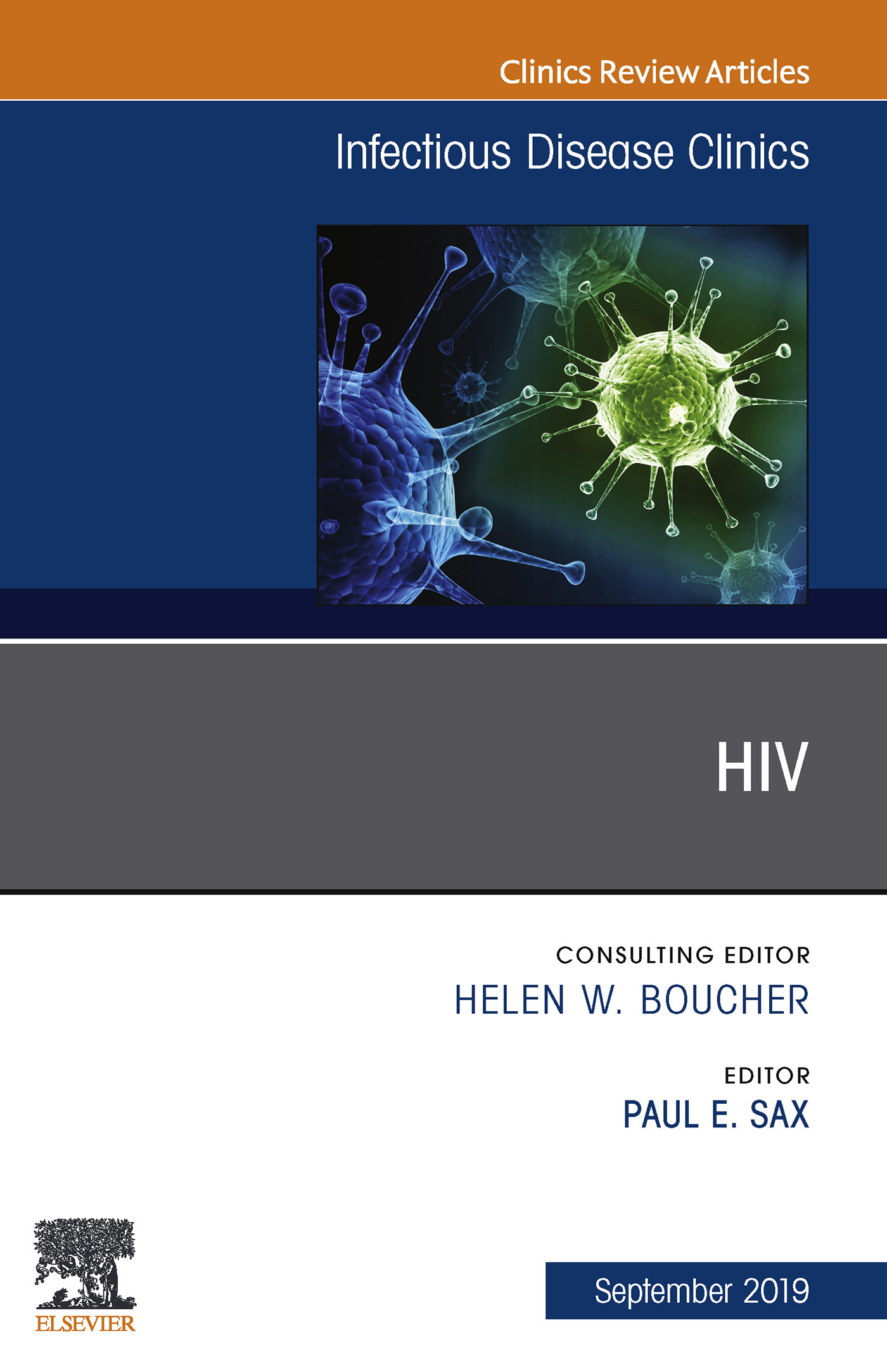 Cover HIV, An Issue of Infectious Disease Clinics of North America Ebook