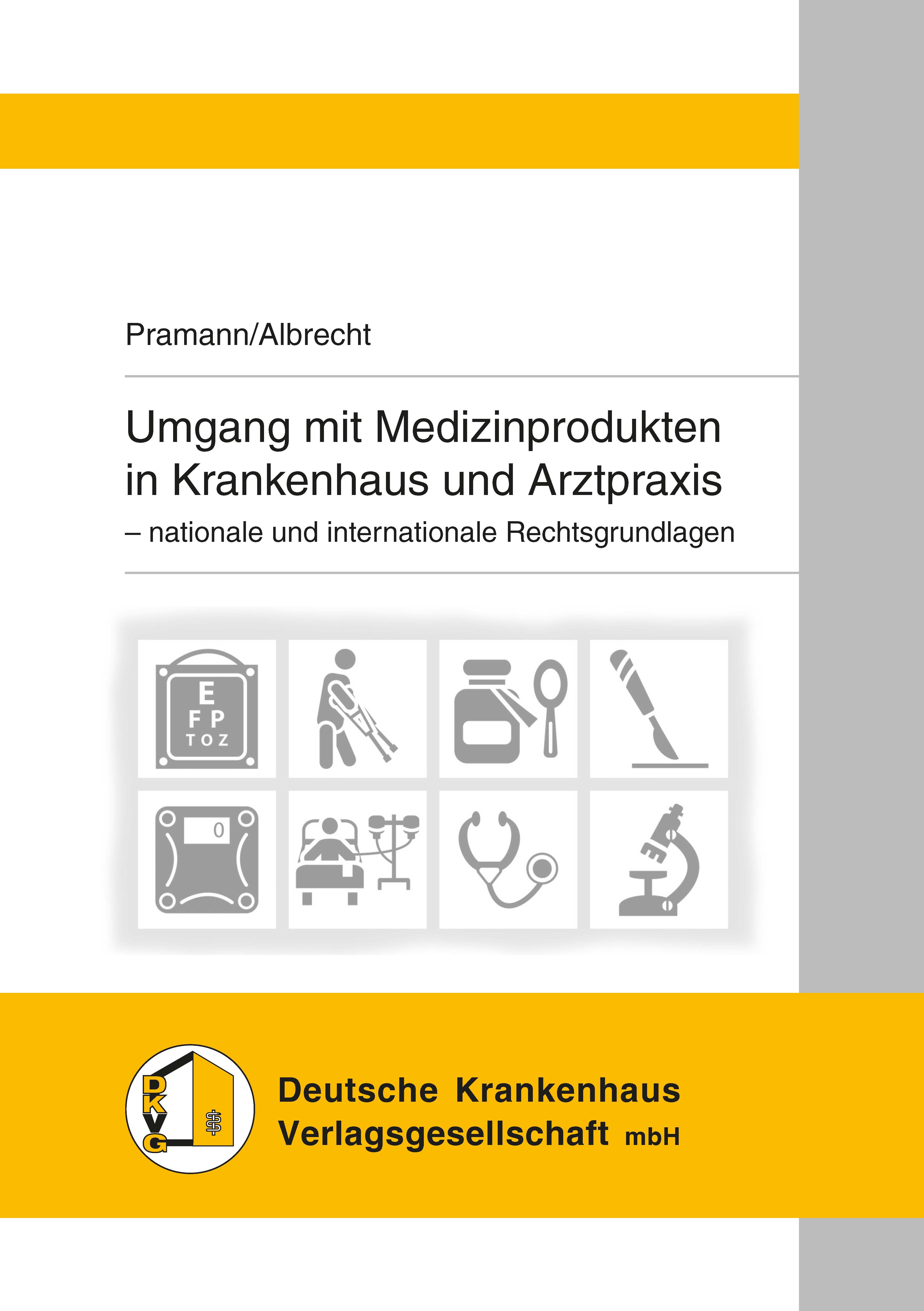 Cover Umgang mit Medizinprodukten in Krankenhaus und Arztpraxis