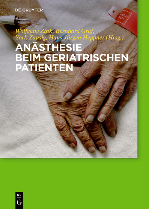 Cover Anästhesie beim geriatrischen Patienten