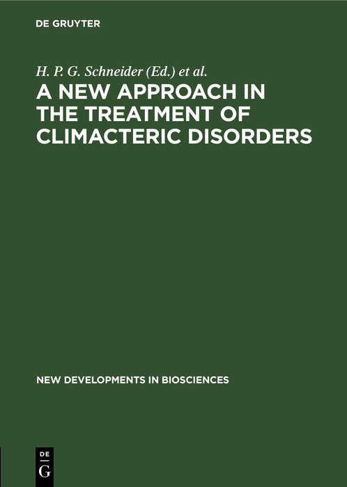 Cover A New Approach in the Treatment of Climacteric Disorders