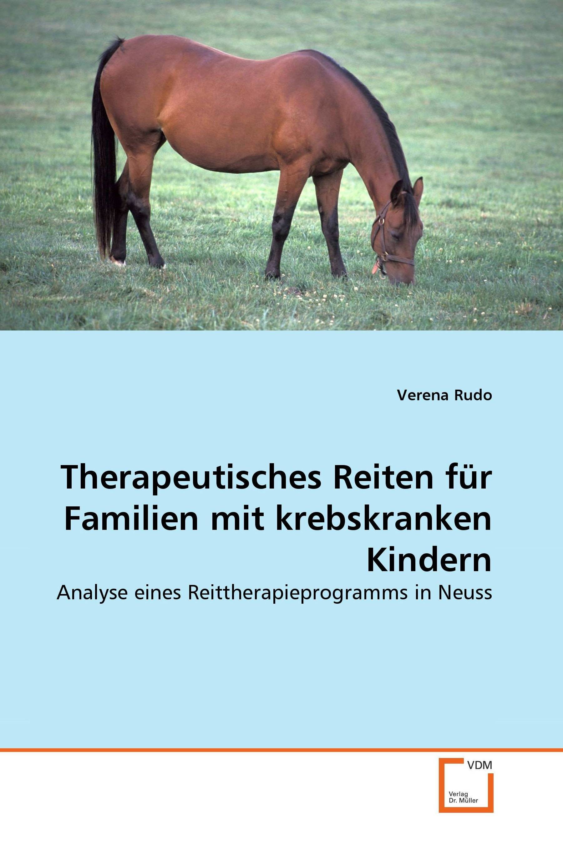 Cover Therapeutisches Reiten für Familien mit krebskranken Kindern